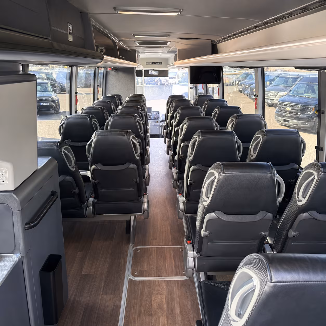 brick bus rental service area