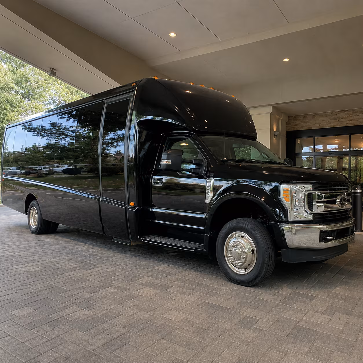 brick concert transportation onboard seating