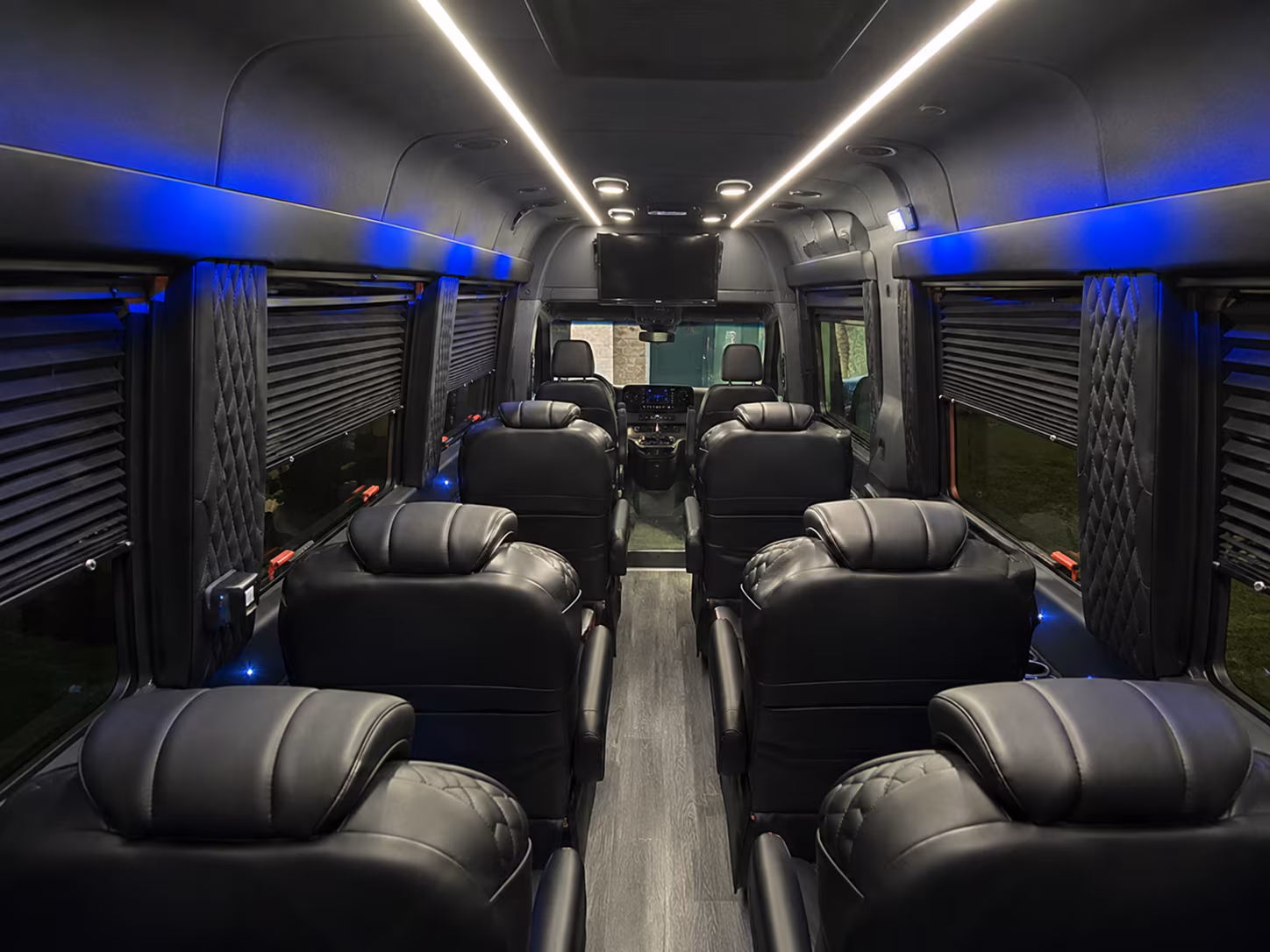 brick private event transportation onboard seating
