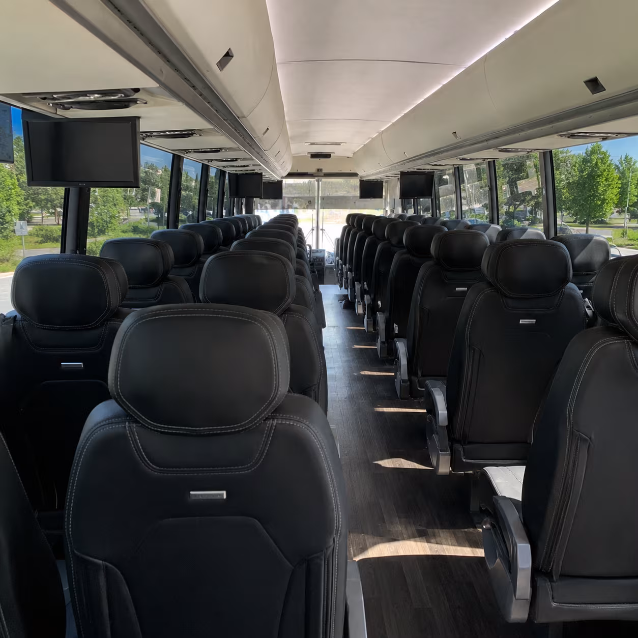 brick sporting event transportation onboard seating
