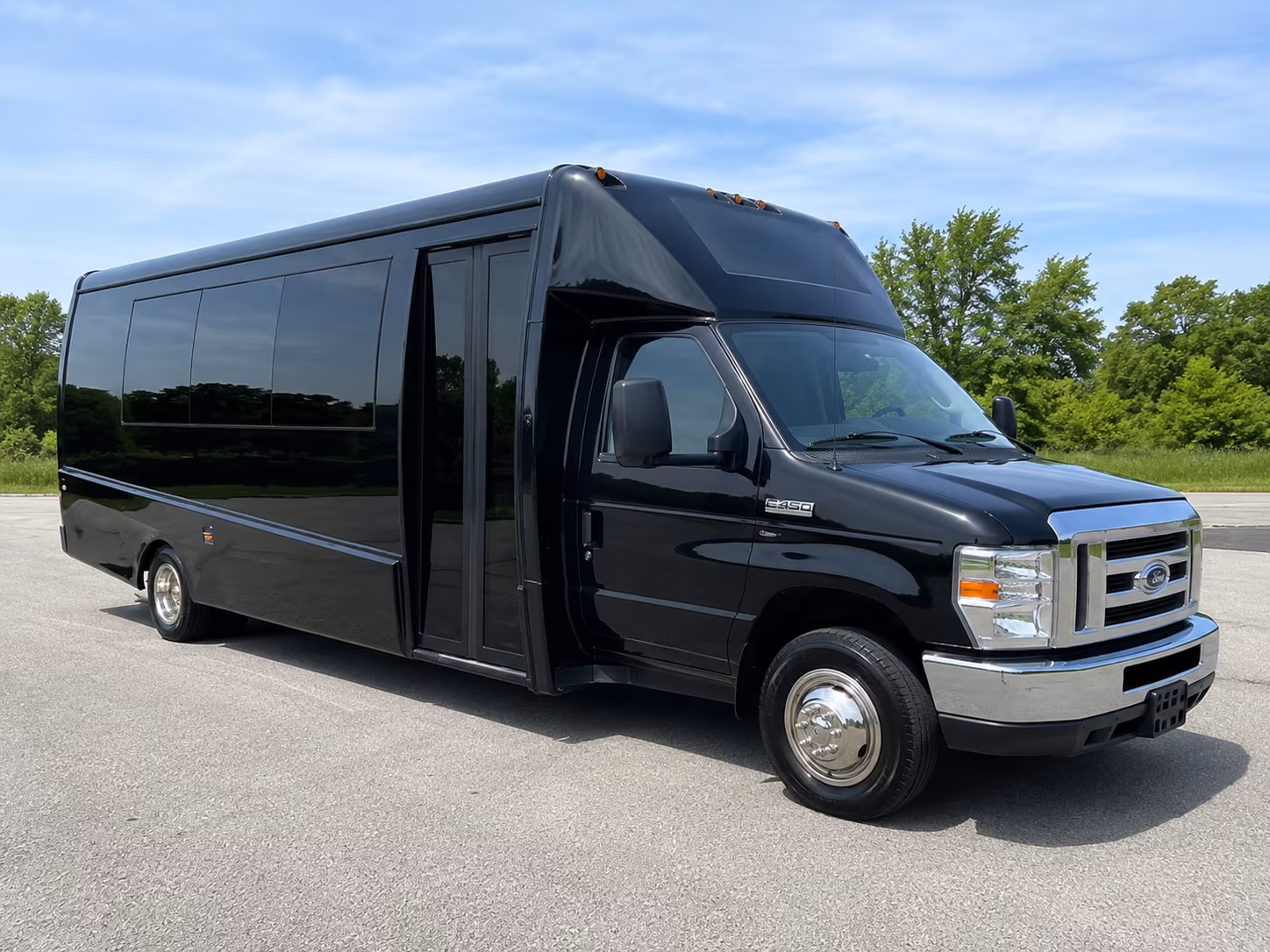 howell government military charter bus services