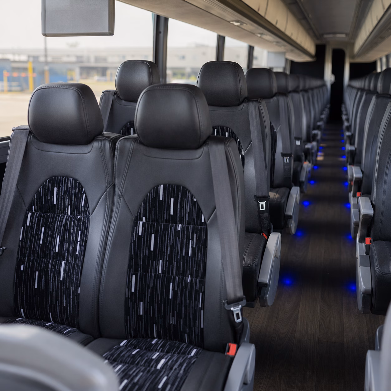 howell long distance charter bus rental
