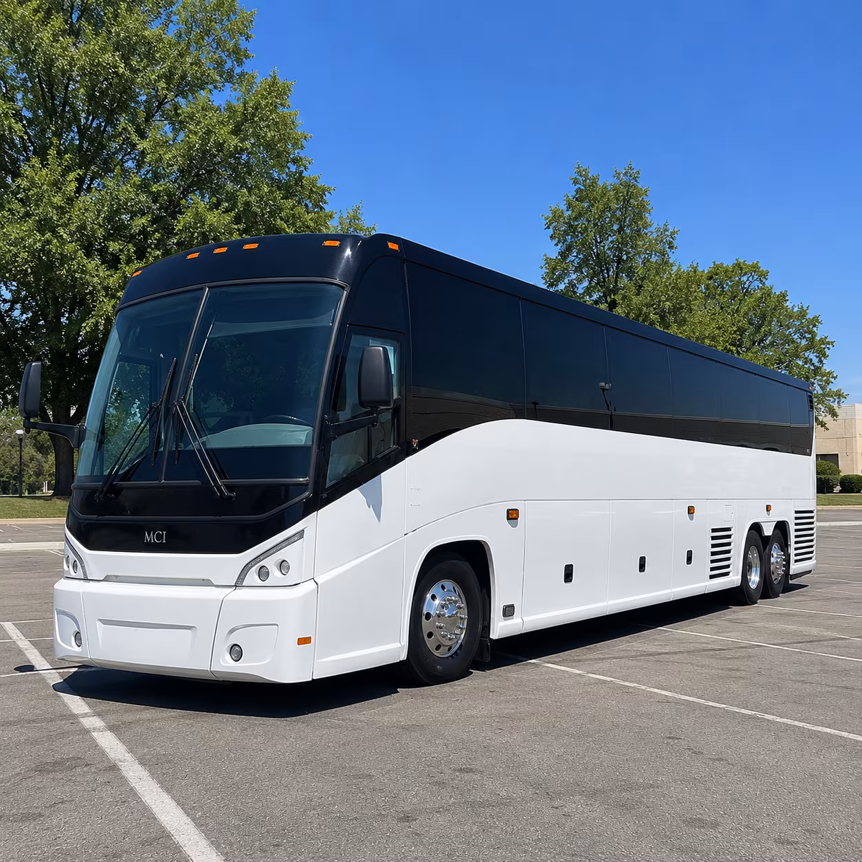jackson event transportation on a private charter bus