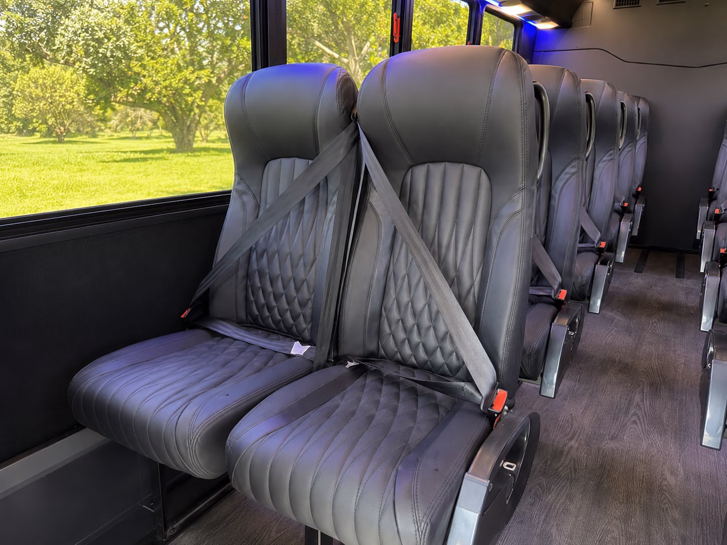 monroe sporting event shuttle bus rentals in monroe