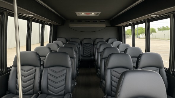 20 passenger minibus interior