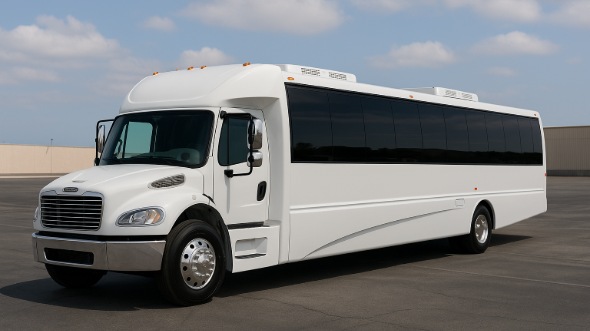 Exterior of Charter Bus Company Middletown's 25 Passenger Mini bus in Middletown