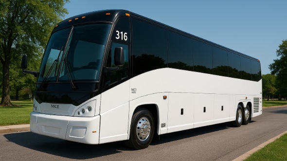 brick religious charter bus minibus rentals