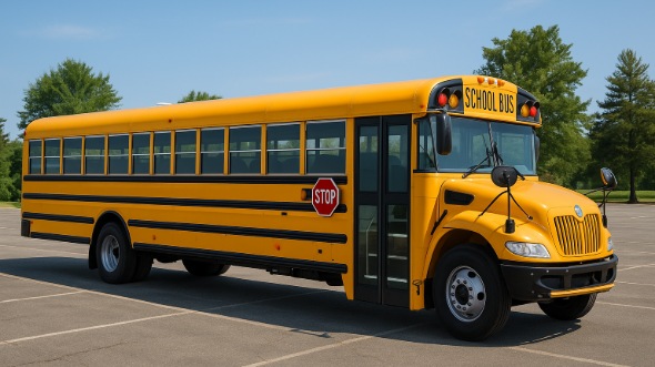 brick school bus rental